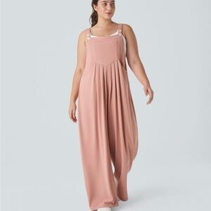 Elegant Pink Jumpsuit